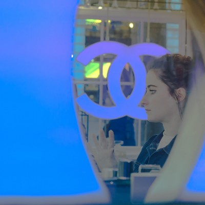 Londres vitrine Chanel